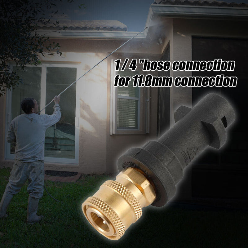 Pressure Washer Gun Adapter 1/4"" Quick Connect for Karcher K2 K3 K4 K5 K6 K7