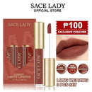 Lip Glaze Set Sample Combination Velvet Matte Waterproof Cup Non-stick O9T8