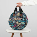 Embroidery Kit Storage Bag Handbag Cross Stitch Yarn Holder Handbag (Blue) Newly