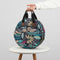 Embroidery Kit Storage Bag Handbag Cross Stitch Yarn Holder Handbag (Blue) Newly