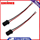 2pcs T10 W5W 147 LED Bulb Socket Harness Female Plugs Connectors Car Styling