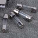 10pcsx10 Values 5x20mm 0.2a-20A 250V Fast Glass Blowing Tube Kit Fuse Box