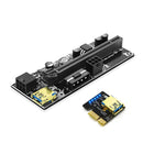 009S-Plus PCI-E Riser Card PCIe 1X to 16X Extender for BTC Miner (Grey) Newly
