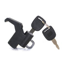 E-Bike Motorcycle Scooter Helmet Hook Lock Security Supplies Electric Bicycle