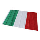 Italian National Flag Plastic Flagpole Hand Waving Polyester Flag Banner