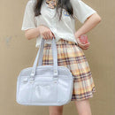 Fashion Women Solid Color Heart Leather Large Crossbody Shoulder Messenger Bag