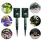 Dog Deterrent Outdoor Pest Repellent Ultrasonic Animal Repeller Bird Fox Scarer
