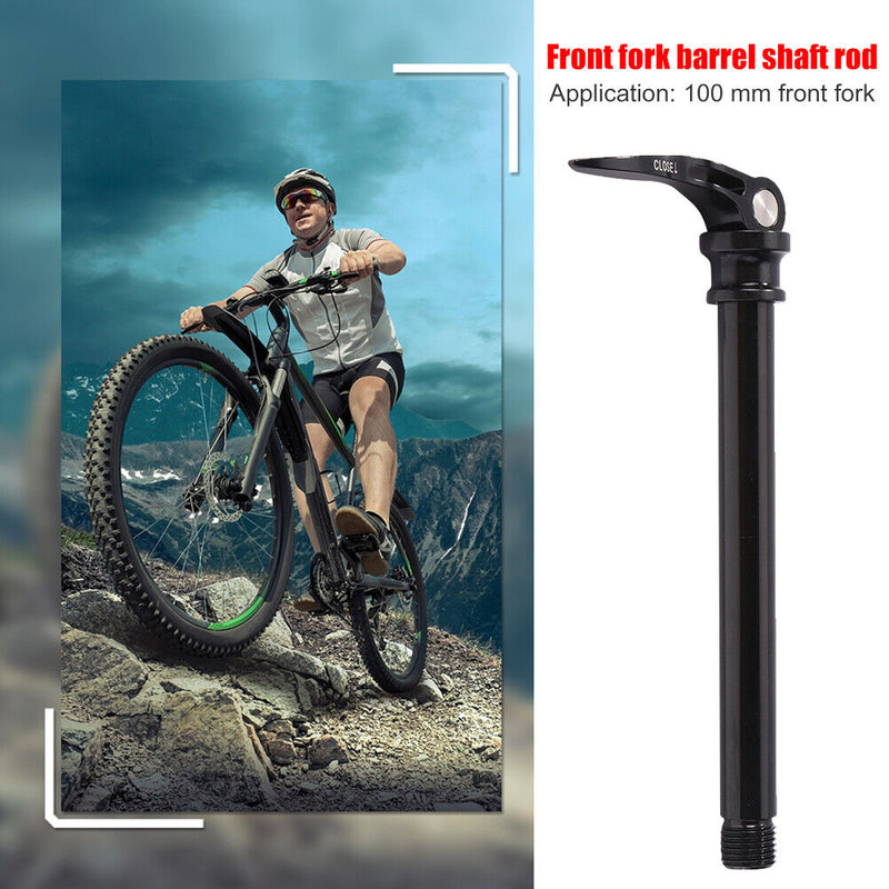 Bicycle Quick Release to Axle Spit Aluminum Front Fork Shaft Lever 100x1
