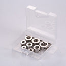 8pcs 3-10mm Drill Locator Hex Wrench Kit Drill Bit Depth Stop Collars Ring Newly