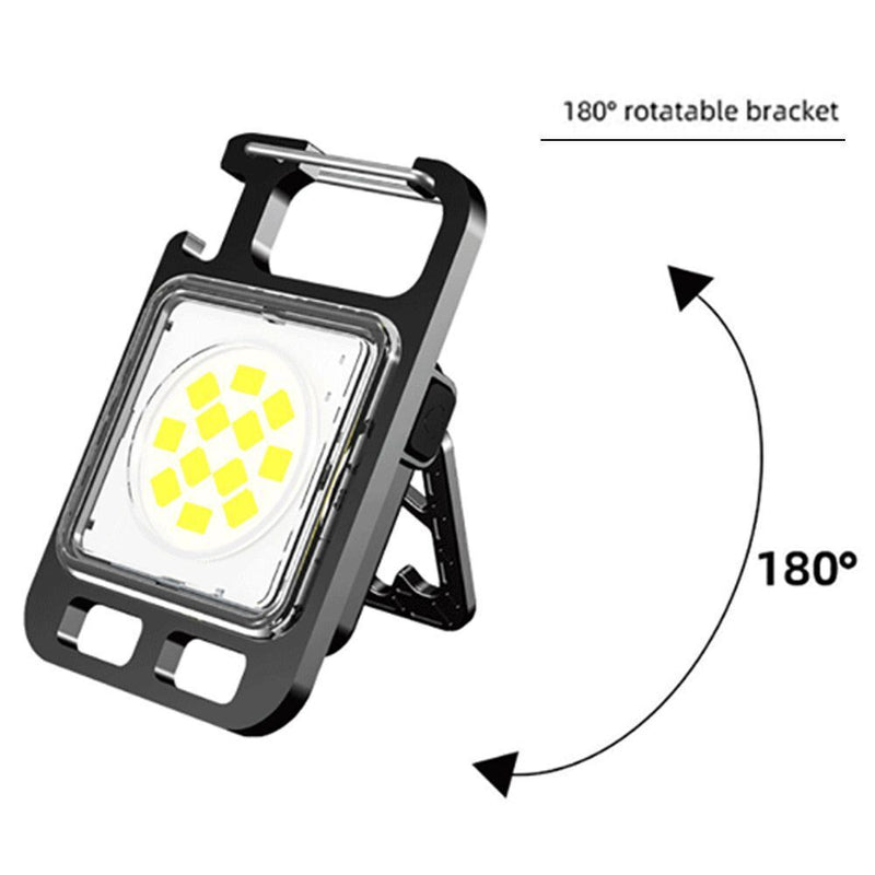 Emergency Camping Light COB Work Light Auto Repair Lamp Keychain Light