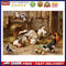 Goat Rooster Oil Paint By Numbers Kit DIY Acrylic Painting on Canvas (B1489)