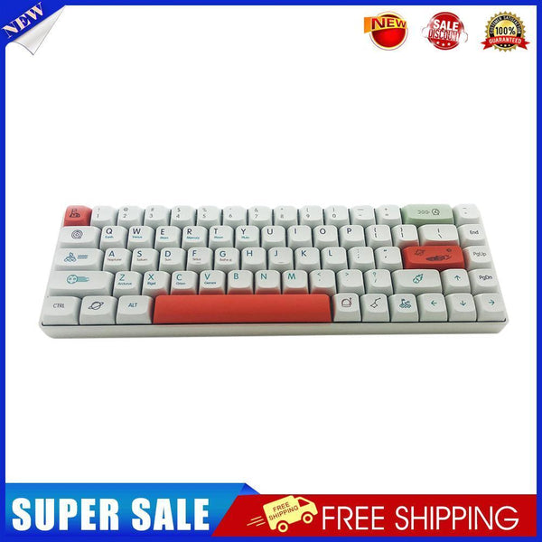 126pcs Universal Mechanical Keyboard Keycaps PBT Dye Sublimation (Planet)