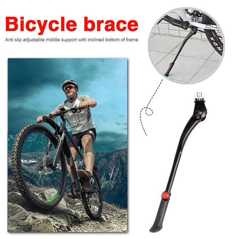 Adjustable Bike Side Kickstand MTB Road Bicycle Cycling Parking Foot Stand