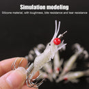 4g Luminous Blowing Squid Sea Fishing Lures Jig Hook Artificial Soft Swimbait