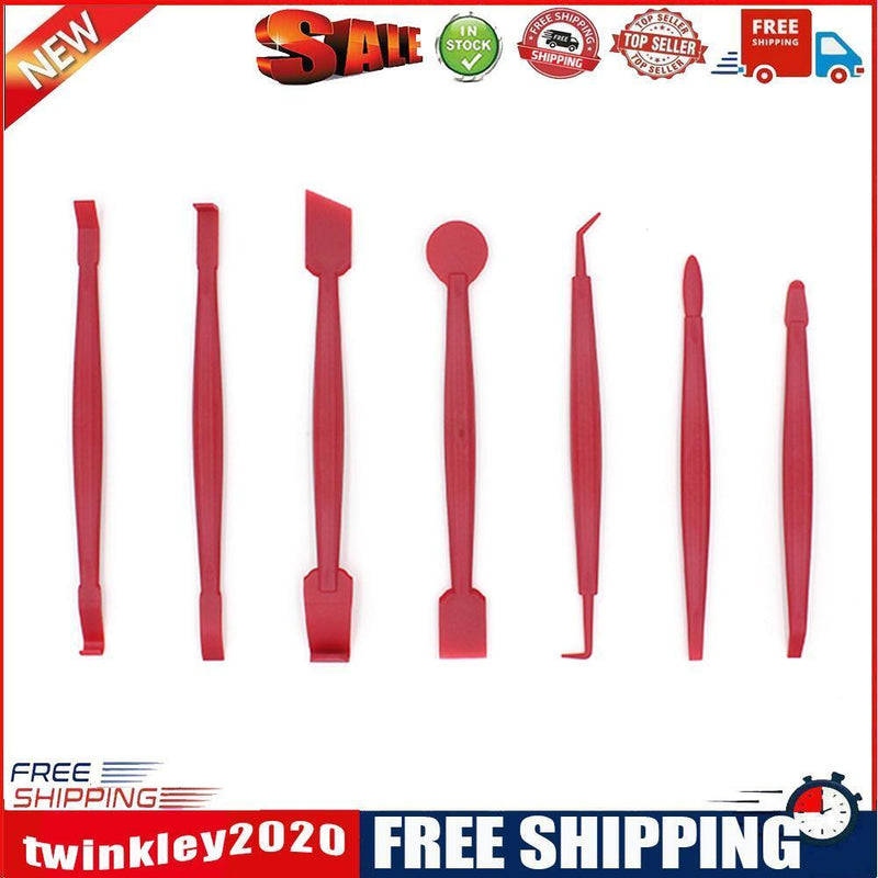 7pcs/set Car Vinyl Wrap Install Tool Kit Film Wrapping Window Tinting Tools