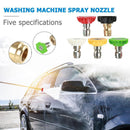 5pcs 250 BAR High Pressure Washer Snow Foam Lance Spray Nozzle Tip 5 Colors