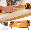 Woodworking Trimmer Router Balance Board Circle Milling Jig (Board+Cover) Newly