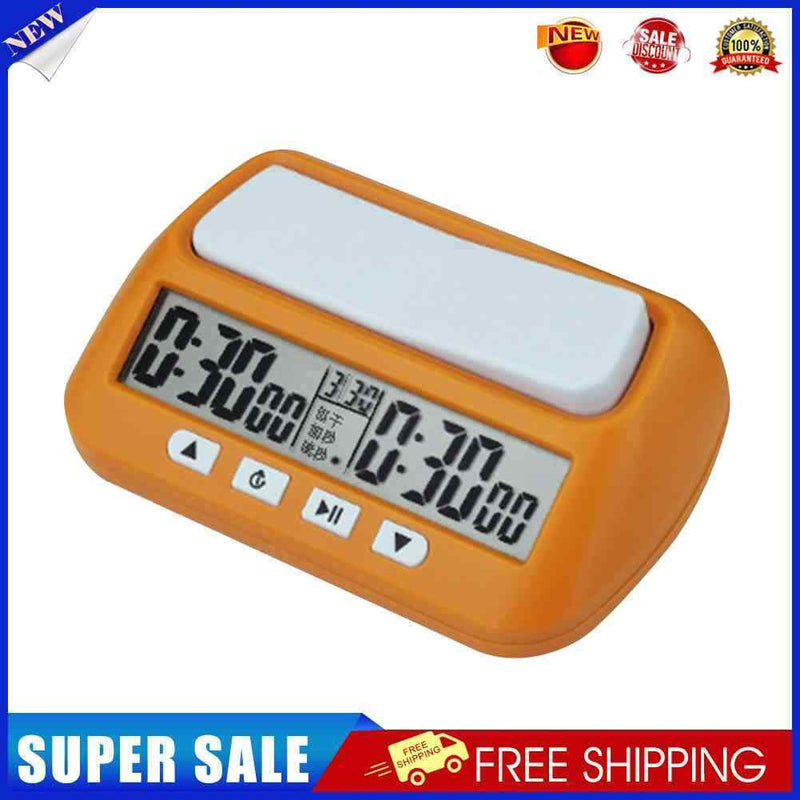 #A Digital Sports Chess Clock Timer Board Game Count Up Down Timer Equipment