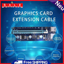Blue Express PCI-E 1X to 16X Riser Card 6Pin USB 3.0 Cable for BTC Miner