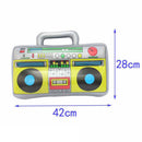 80s 90s Inflatable Radio Props Party Decorations Birthday Supplies (02)