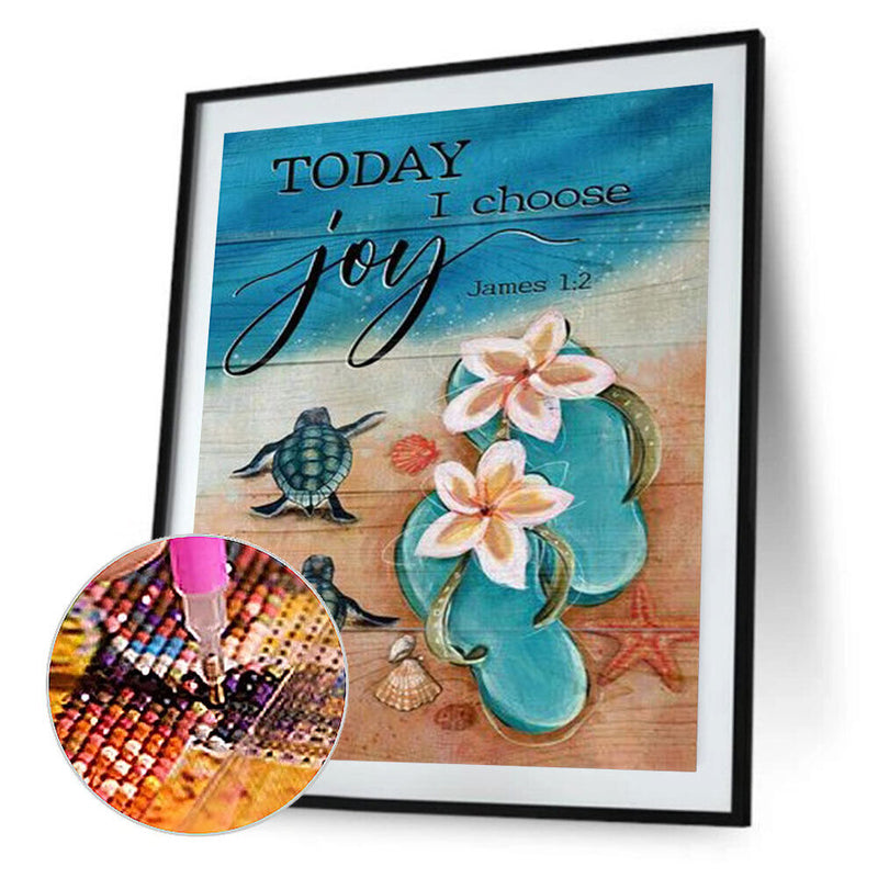 5D DIY Diamond Painting Kits Full Round Drill English poster Mosaic