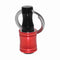 1/4 Hex Shank Aluminum Alloy Screwdriver Bits Extension Bar Keychain (Red)