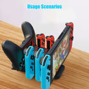 Controller Games for Joy-Con Charger Stand for Nintendo Switch Charging Dock