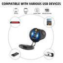 12V-24V Dual USB QC 3.0 + PD Car Fast Charger Socket Outlet Power D0F6