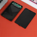 2.5 inch USB 3.0 Hard Disk Enclosure 6Gbps HDD SSD External Case (Black)