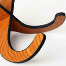 Folding Ukulele Violin Bass Guitar Stand A Frame Floor Holder Hanger N5U5 K0T1