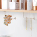 Wall Mounted Necklace Hanger Jewelry Organizer for Girls Women Headband Holder