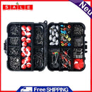 Treble Hook Jigs Swivels Fishing Lure Lead Floating Tackle with Box Fishing Kits