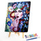 Flower Girl Oil Paint By Numbers DIY Canvas Wall Art Picture Craft Home Decor