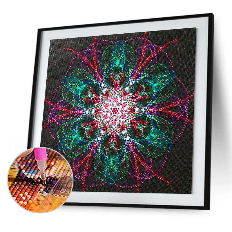5D DIY Partial Special Shaped Drill Diamond Painting Mandala Decor (YK188)