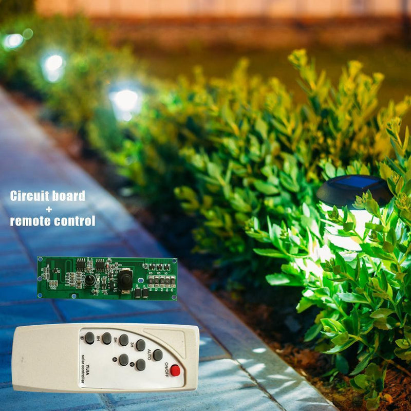 5pcs Solar Garden Lamp Controller Microwave Radar Human Inductio