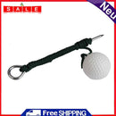 1PC Sport Plastic Practice Golf Ball Putting Green Training Ball with Steel Rope G