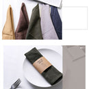 Home Decoration Square Napkin Table Napkins Cloth Pocket Handkerchief Xmas