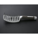 Professional Ribs Comb Women Wet Massage Styling Tool Hairbrush(White)