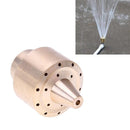 Brass Column Firework Water Fountain Nozzle Sprinkler Spray(1/4inch)