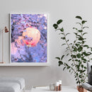 Handmade Art Mosaic 5D DIY Full Round Drill Kit Diamond Painting Cherry Bloss