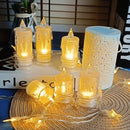 #A LED Flameless Candle Lights Electronic Tea Lights Ornament Wedding Home Decor