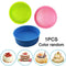 8 inches Round Silicone Non stick Cake Pan Bread Baking Mould For Kitchen G3Q8