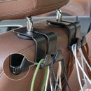 Plastic Car Back Seat Bag Handbag Hooks Storage Groceries Hanger Headrest T2Y0