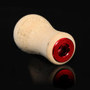 Fishing Reel Handle Knob DIY Cork Grip Replacement for Baitcasting (Red) Newly