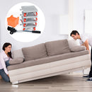 Household Transport Heavy Furniture Mover Wheeled Rollers Bar (Grey)