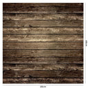 Wooden Board Plank Photography Background Cloth Backdrop Decor (0.6x0.6m A)