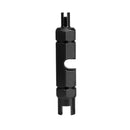 BOLANY Double Head Bike Presta American Valve Core Remover Wrench (Black) Newly