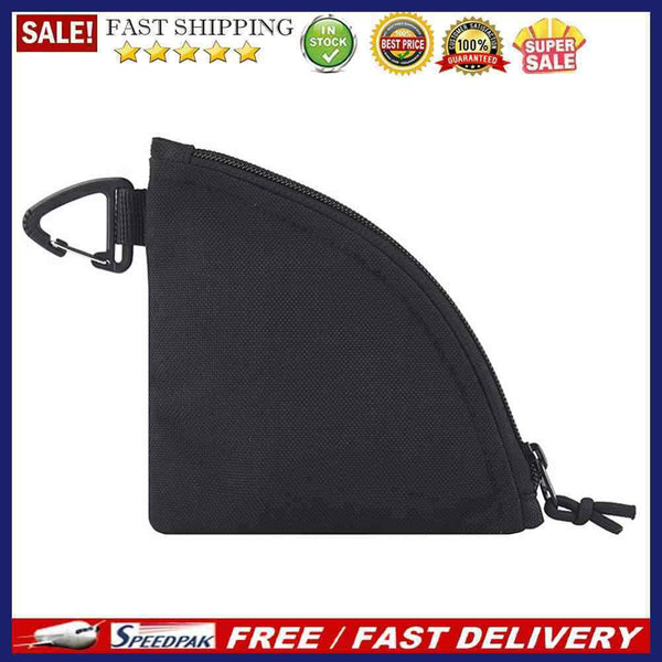 Outdoor Organizer Pouch Manual Coffee Filter Paper Storage Bag with Hook Buck