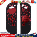 Silicone Pattern Protective Skin Cover Case for Nintend Switch(Black+Red) Newly