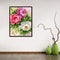 16x20 inch Oil Painting By Numbers Three Flowers DIY Canvas Drawing Set No Frame
